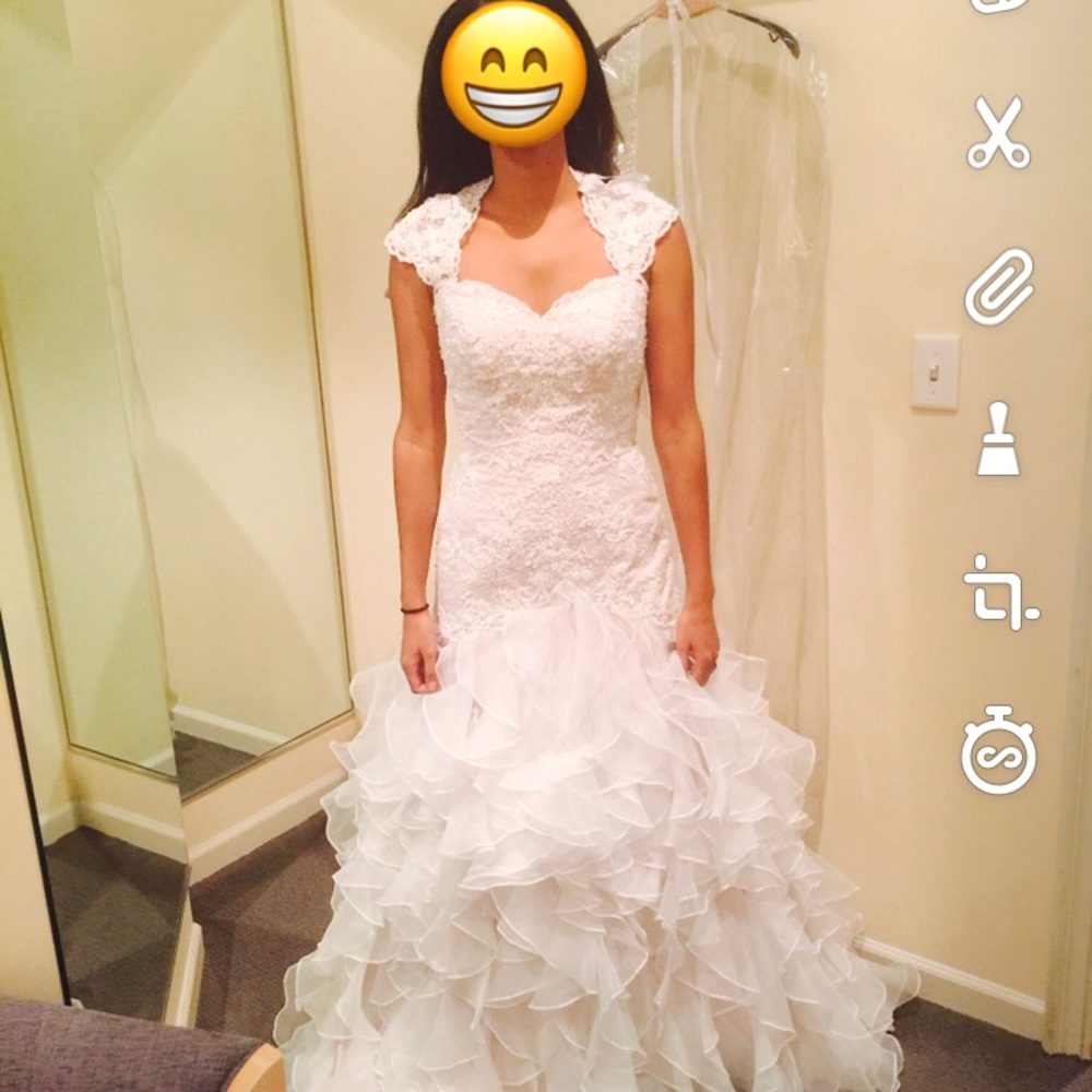 Mary’s bridal dress